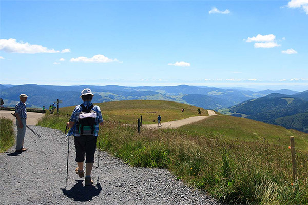 Wandern auf dem Belchen (1414m)